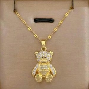Chaine + Pendentif en Acier Inoxydable